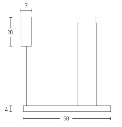 Lampa suspendata ACRILIA