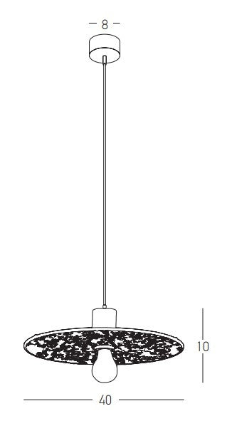 Lampa suspendata PALMIRO
