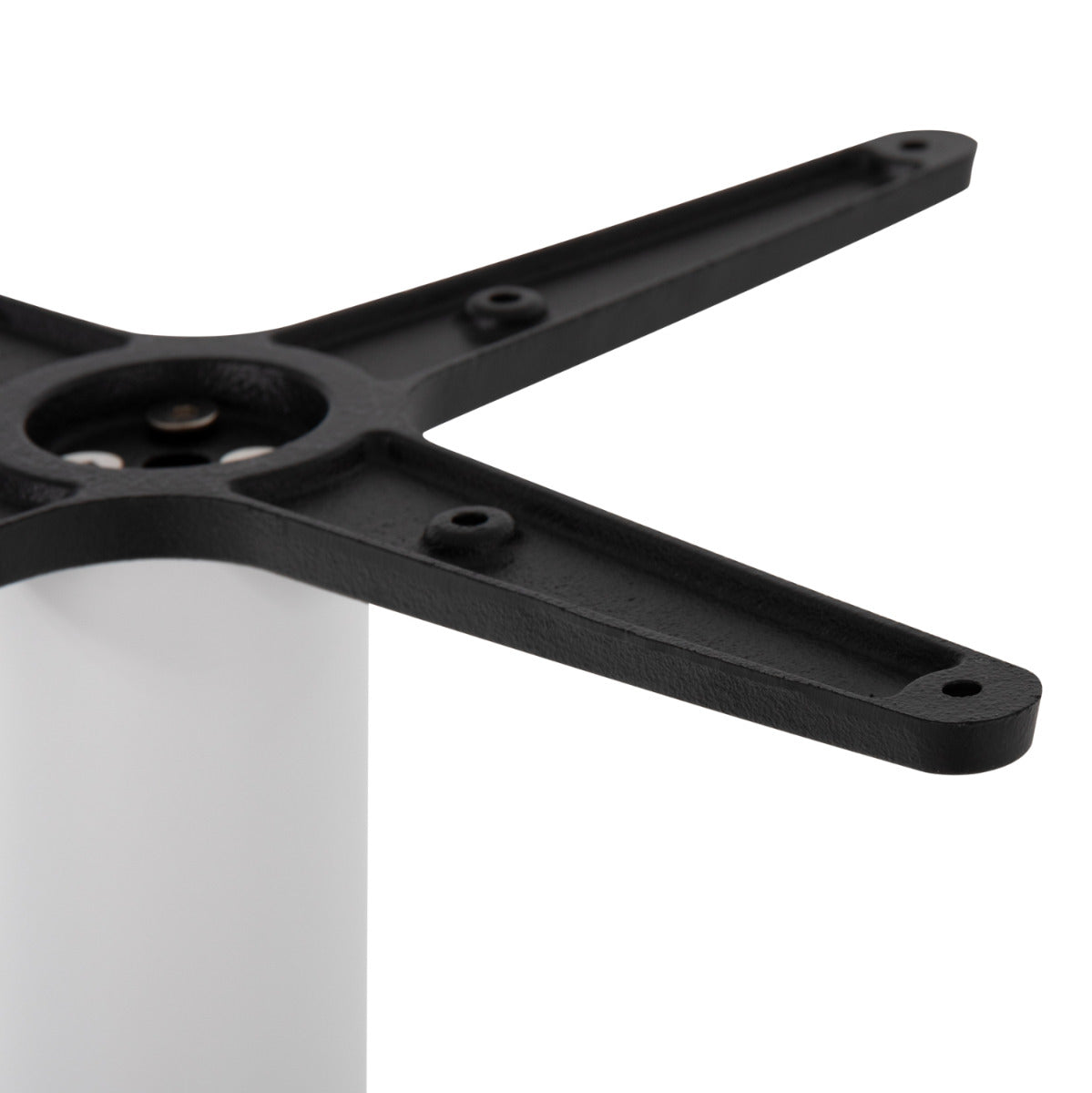 Picior masa bar MELIOR WHITE H 107cm pentru blat de 60/70 cm