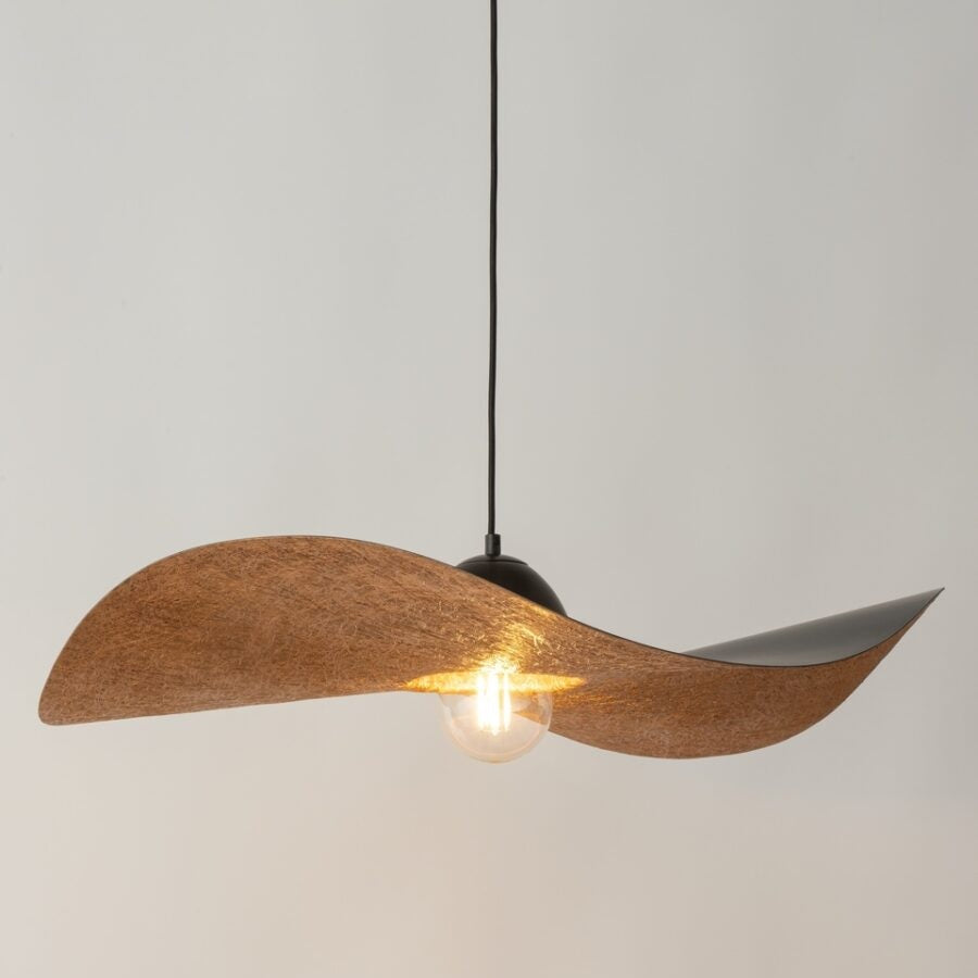 Lampa suspendata CYRILA COOPER/BLACK