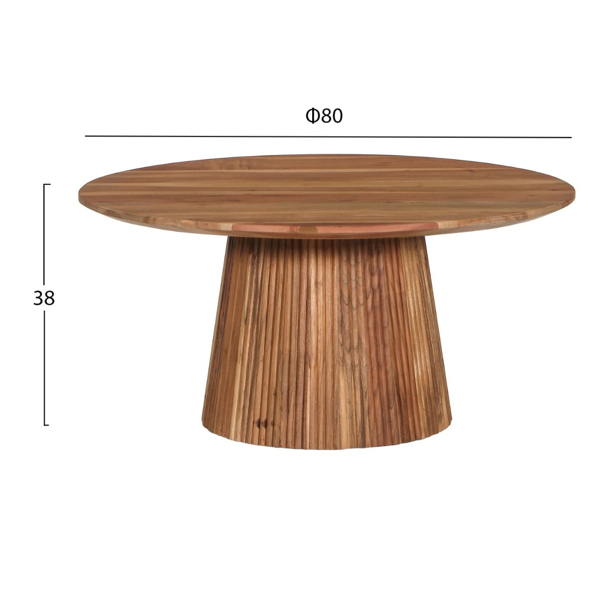 Masuta de cafea DALVIN Ø80 x 48 CM