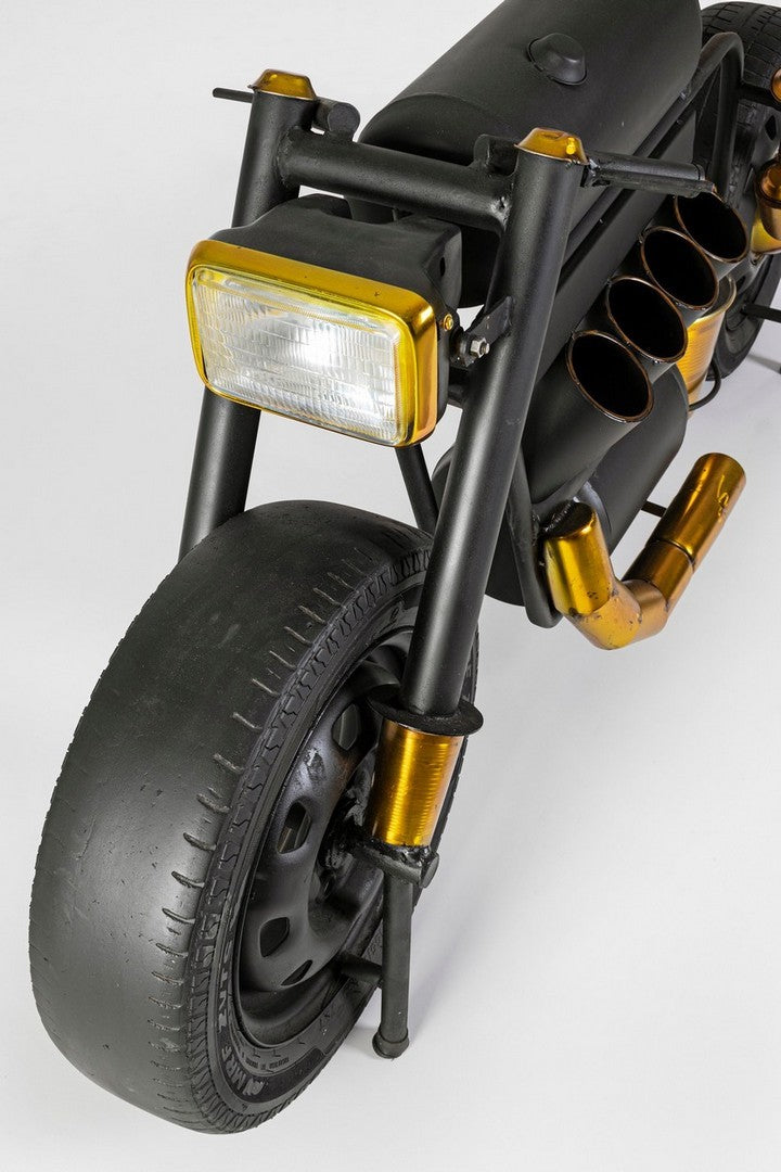 Consola/ Suport sticle vin DAVISO Moto 183 x 44 x 86 CM