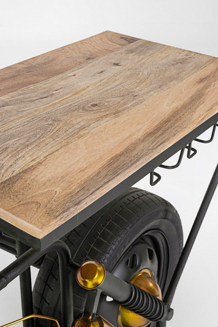 Consola/ Suport sticle vin DAVISO Moto 183 x 44 x 86 CM