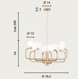 Lampa suspendata GASPER