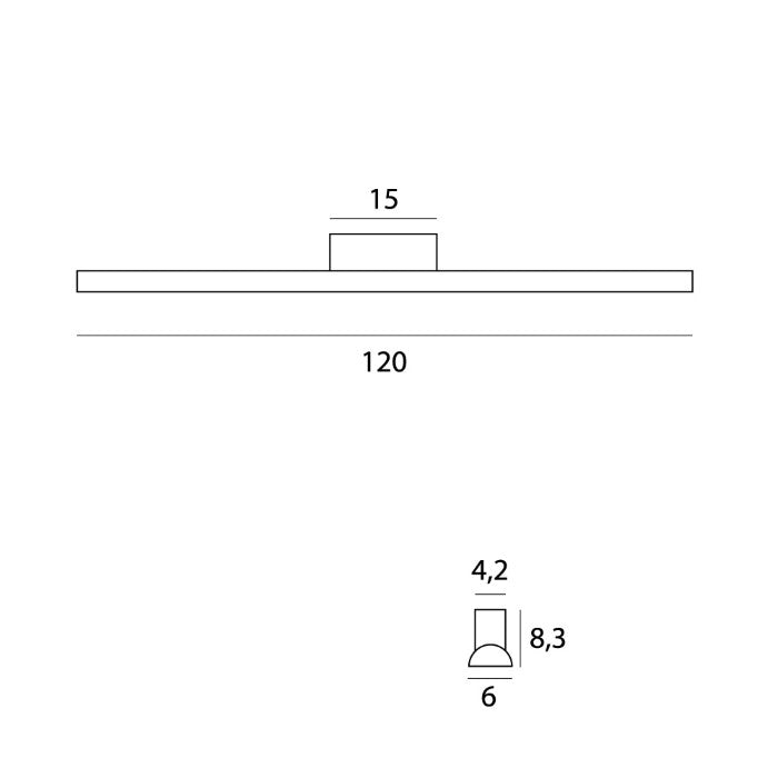 Aplica de perete TAMPARA IP44