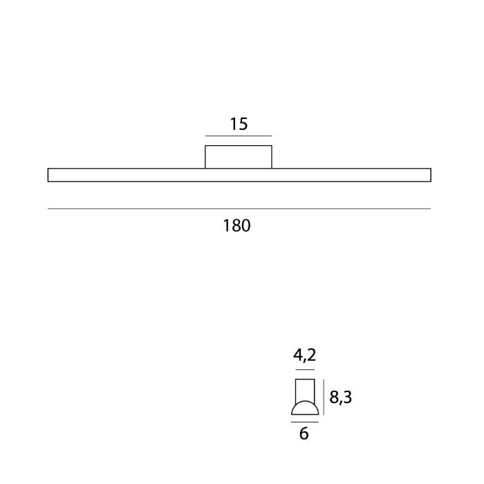Aplica de perete TAMPARA IP44