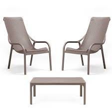 Fotoliu terasa NETA - Taupe - PROMO