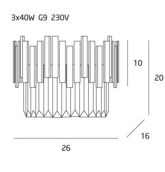 Aplica de perete EISA