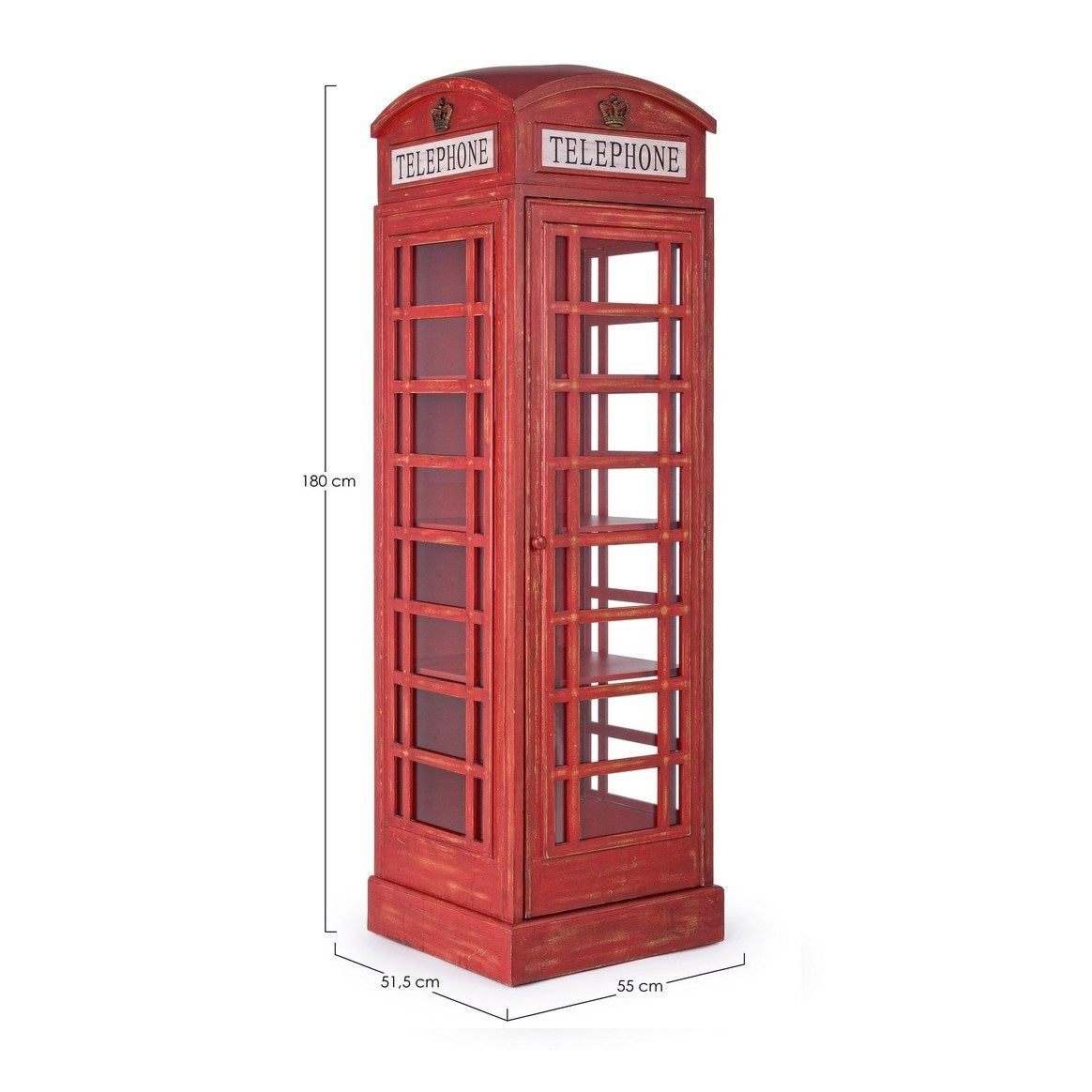 Biblioteca ENGLAND 53 x 51.5 x 180 CM