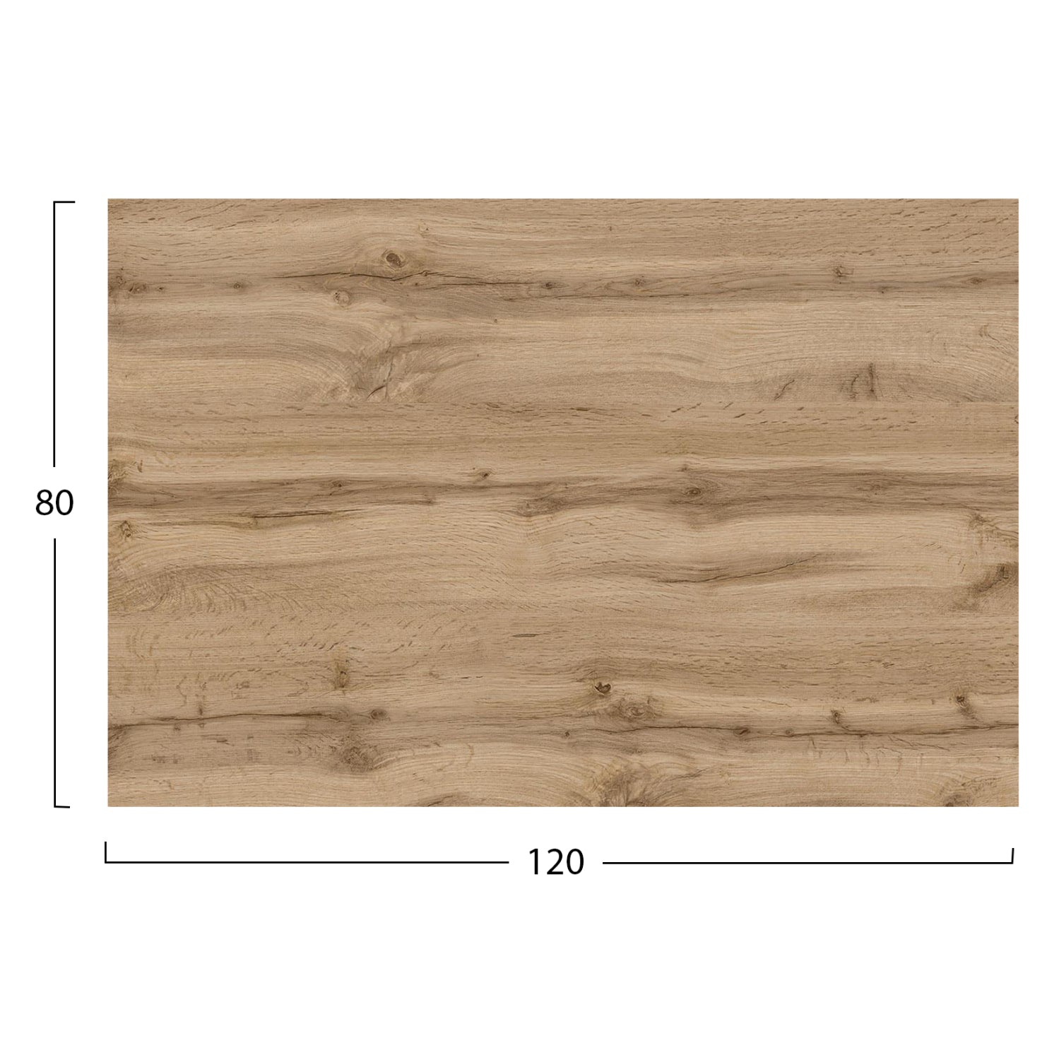 Blat masa HPL VESTRA SONOMA 120 x 80 CM