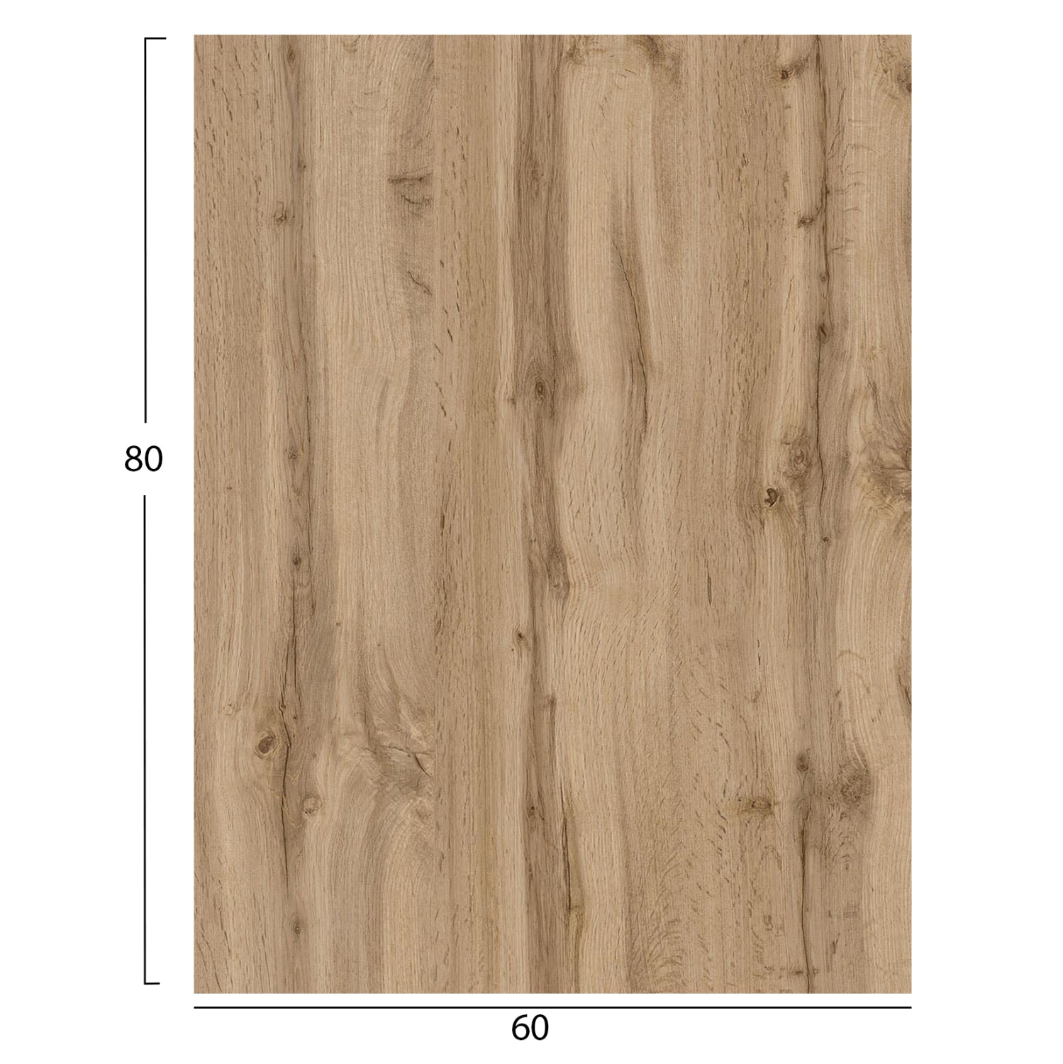 Blat masa HPL RELVAR 2 SONOMA 60x80 CM