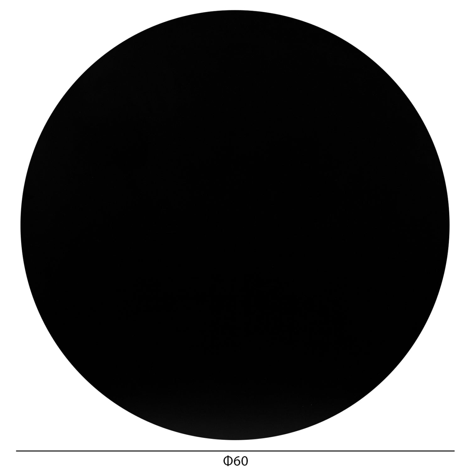 Blat masa HPL RUNAVIK 2 UNI Ø60 CM