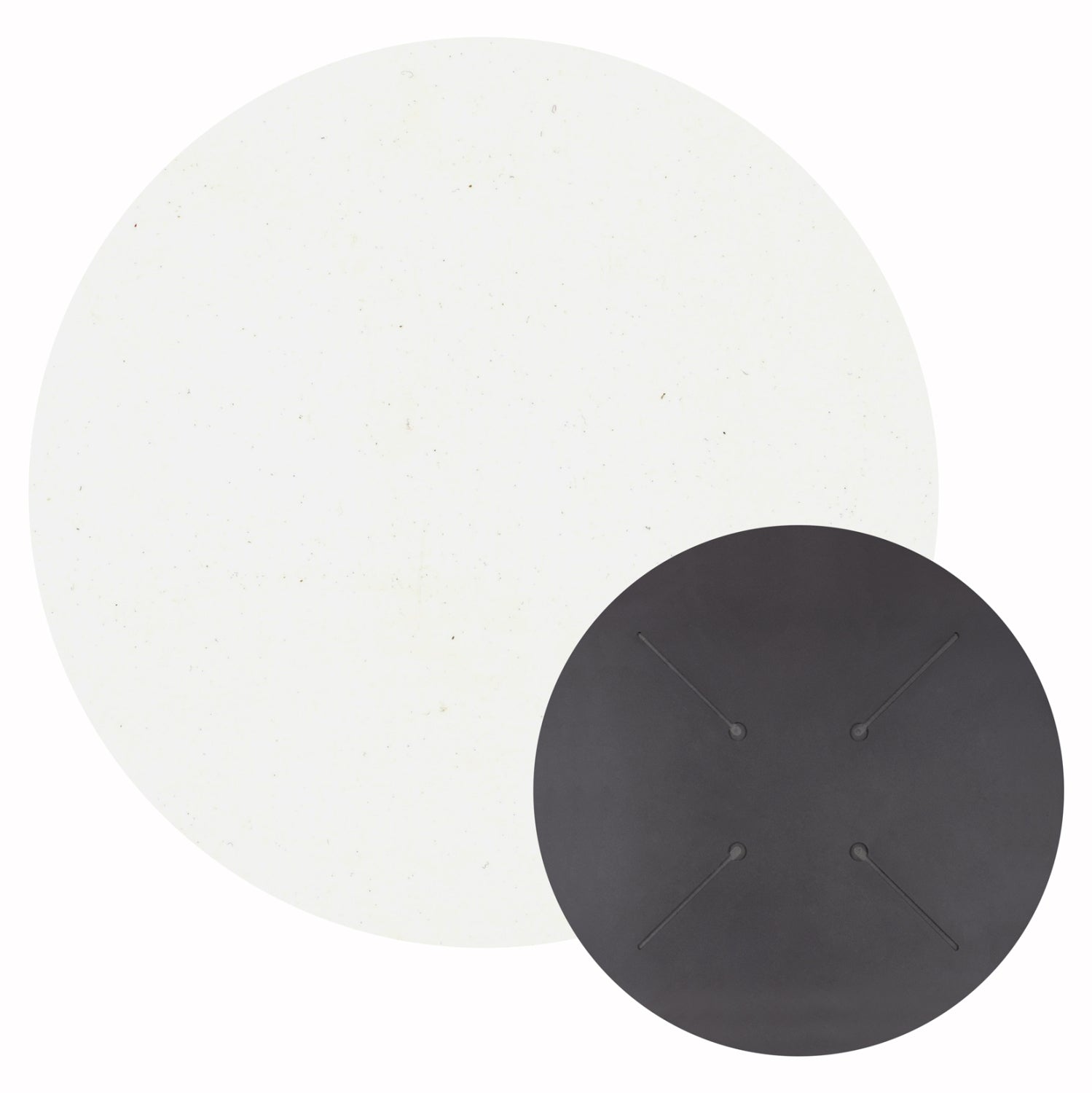 Blat masa HPL RUNAVIK 2 UNI Ø60 CM