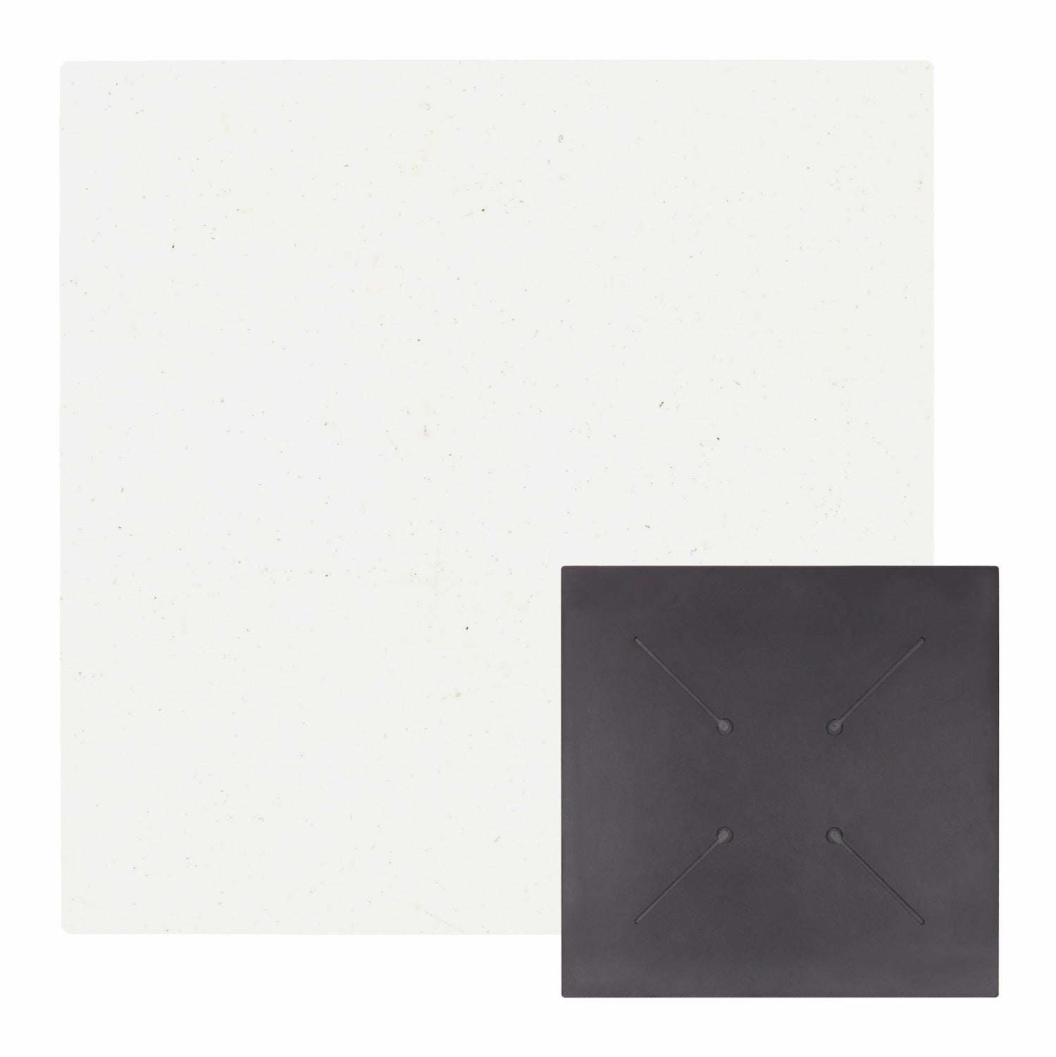 Blat masa HPL VOJENS 2 WHITE  80 CM