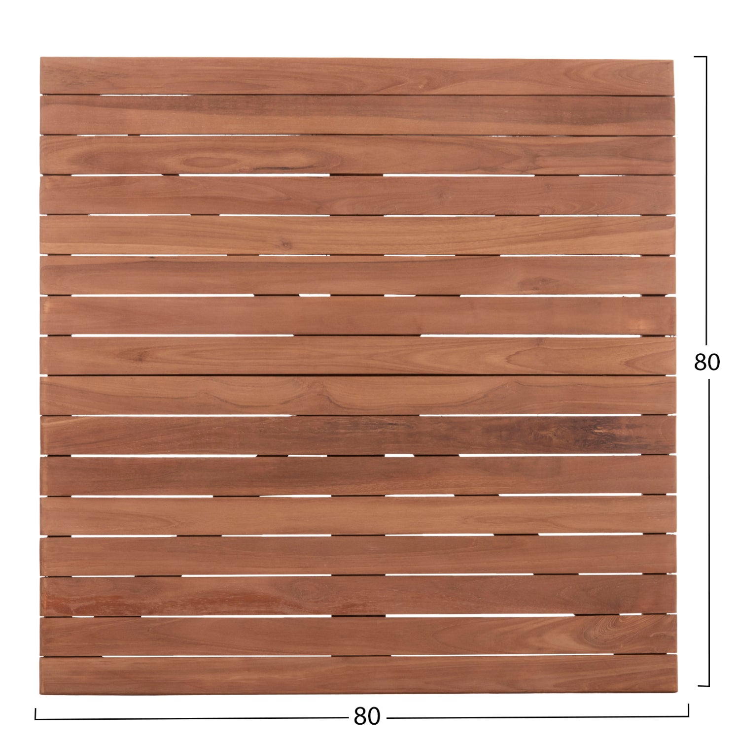Blat masa CORANO WOOD SQUARE 80 CM