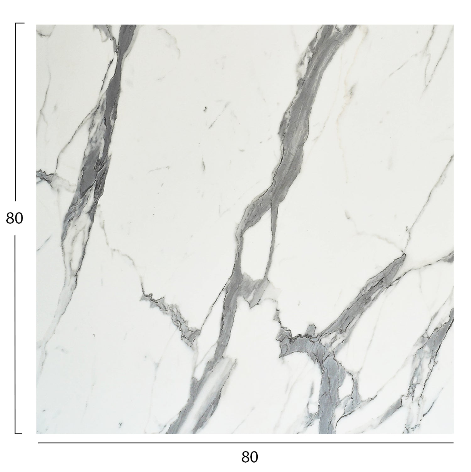 Blat masa HPL VOJENS 2 MARBLE 80 CM