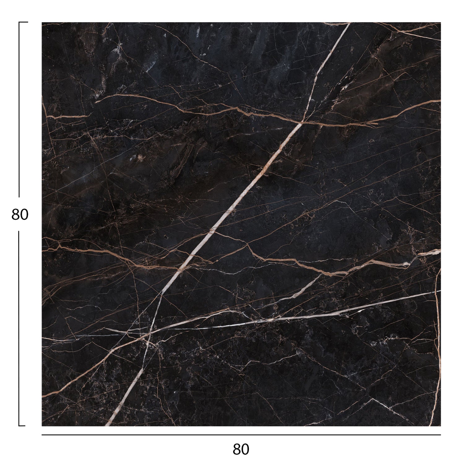 Blat masa HPL VOJENS 2 MARBLE 80 CM