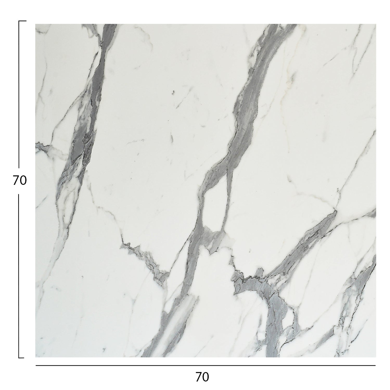 Blat masa HPL VOJENS 2 MARBLE 70 CM