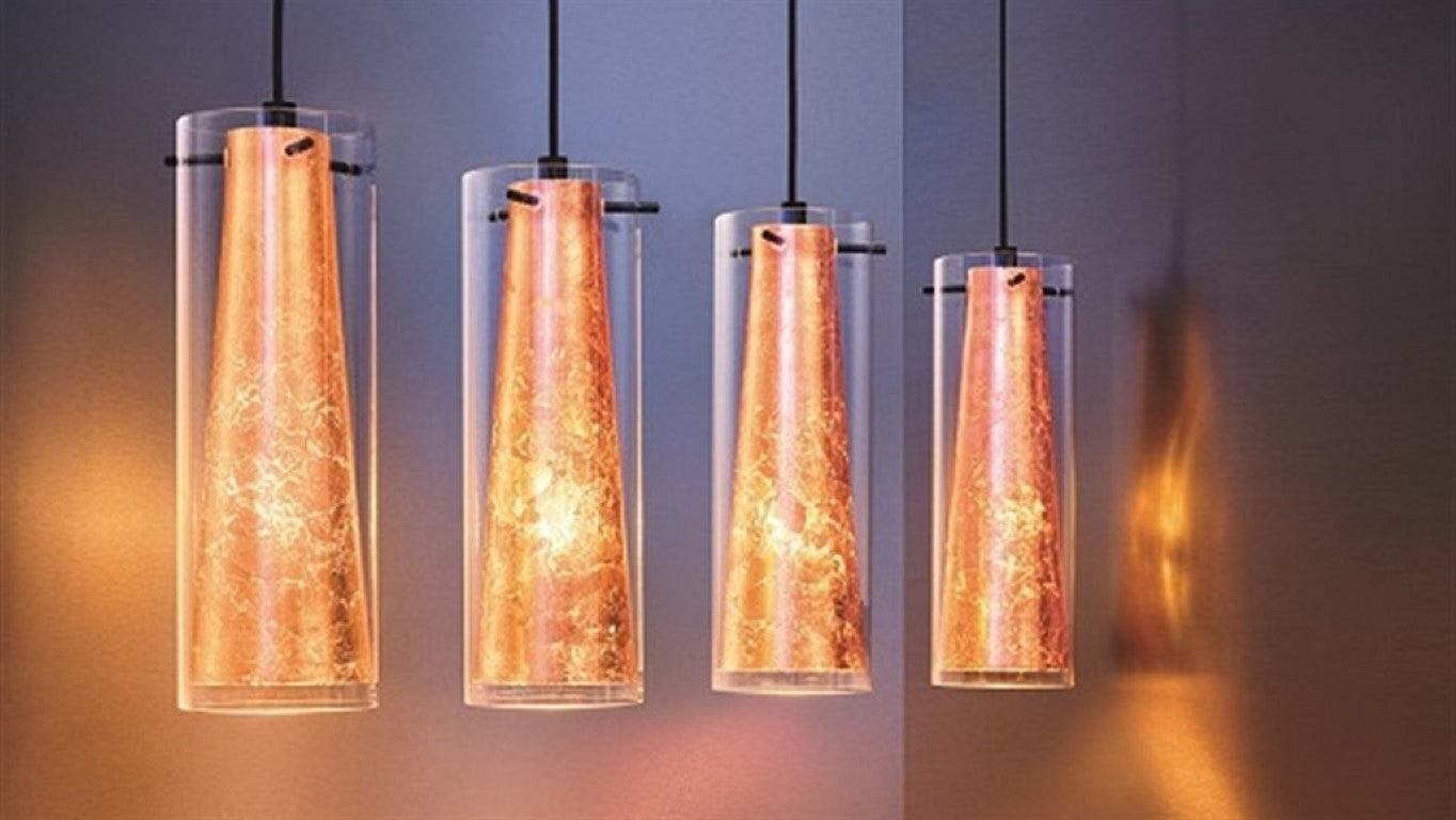 Lampă suspendată PINTO GOLD 4L