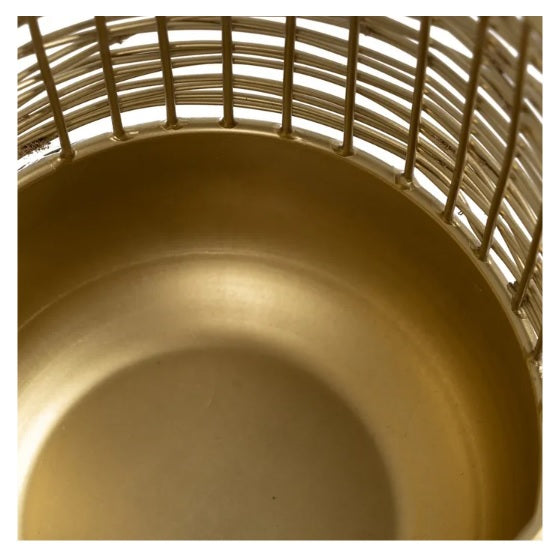 Vaza ARJAV ROUND GOLD