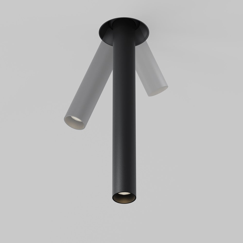 Spot incastrat FOCUS T BLACK 3000K 7W