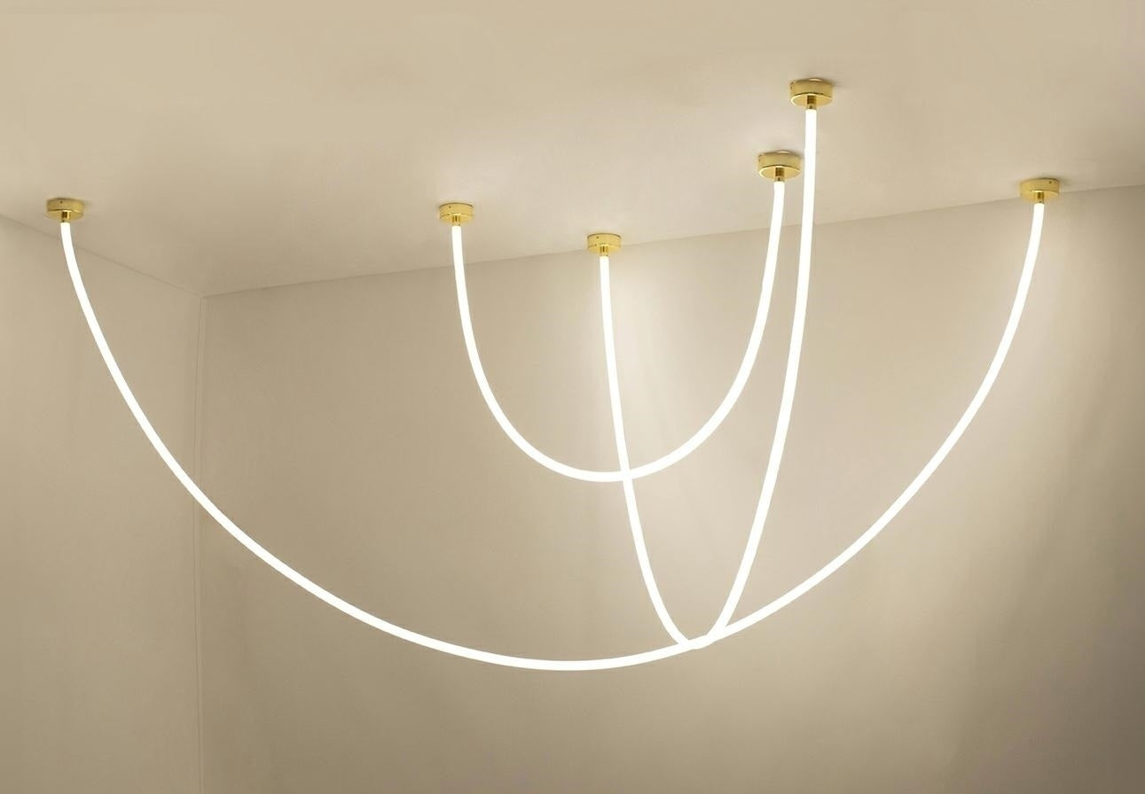 Lampa suspendata FONSE SMART 1000 GOLD