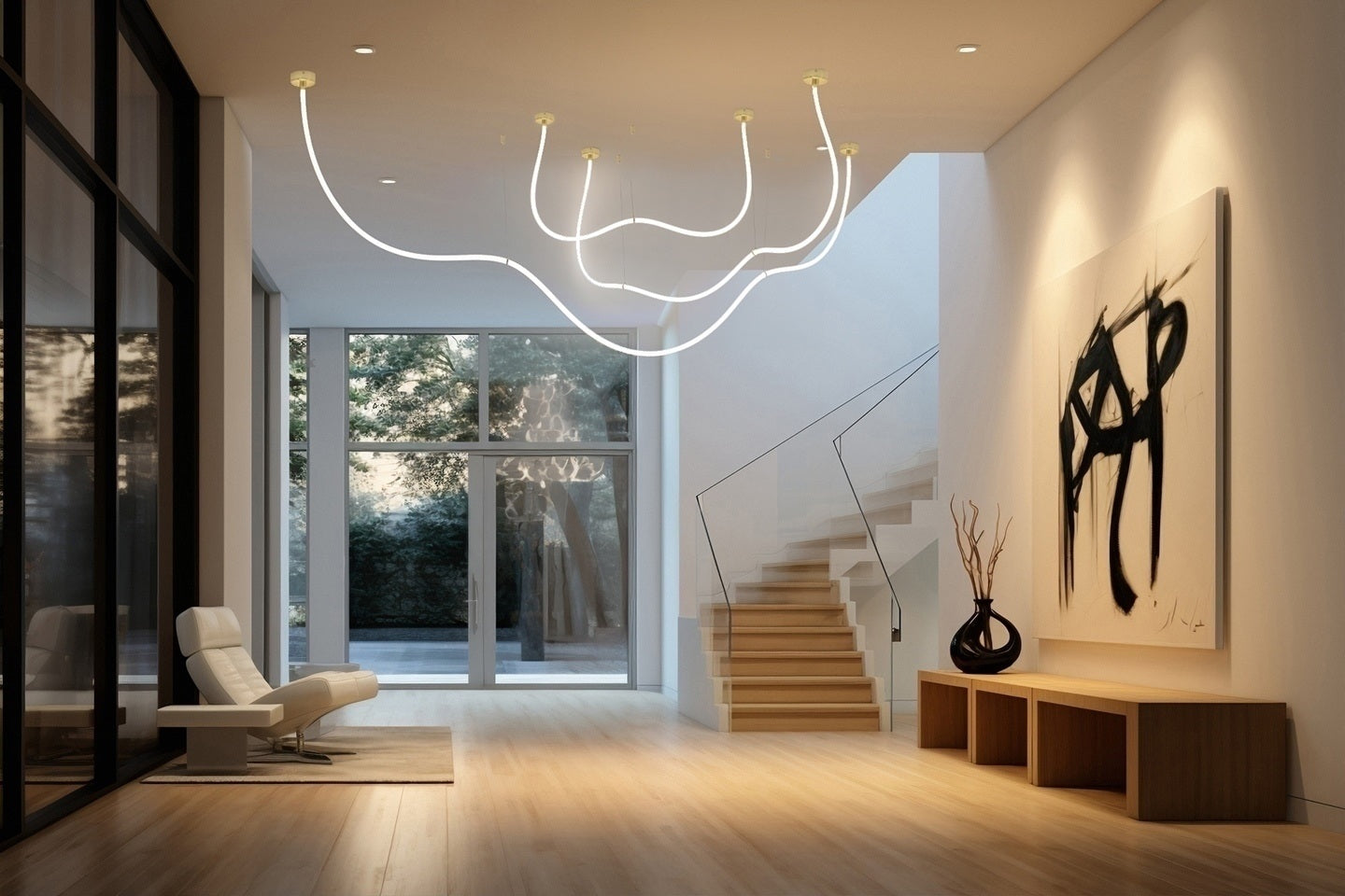 Lampa suspendata FONSE SMART 400 GOLD