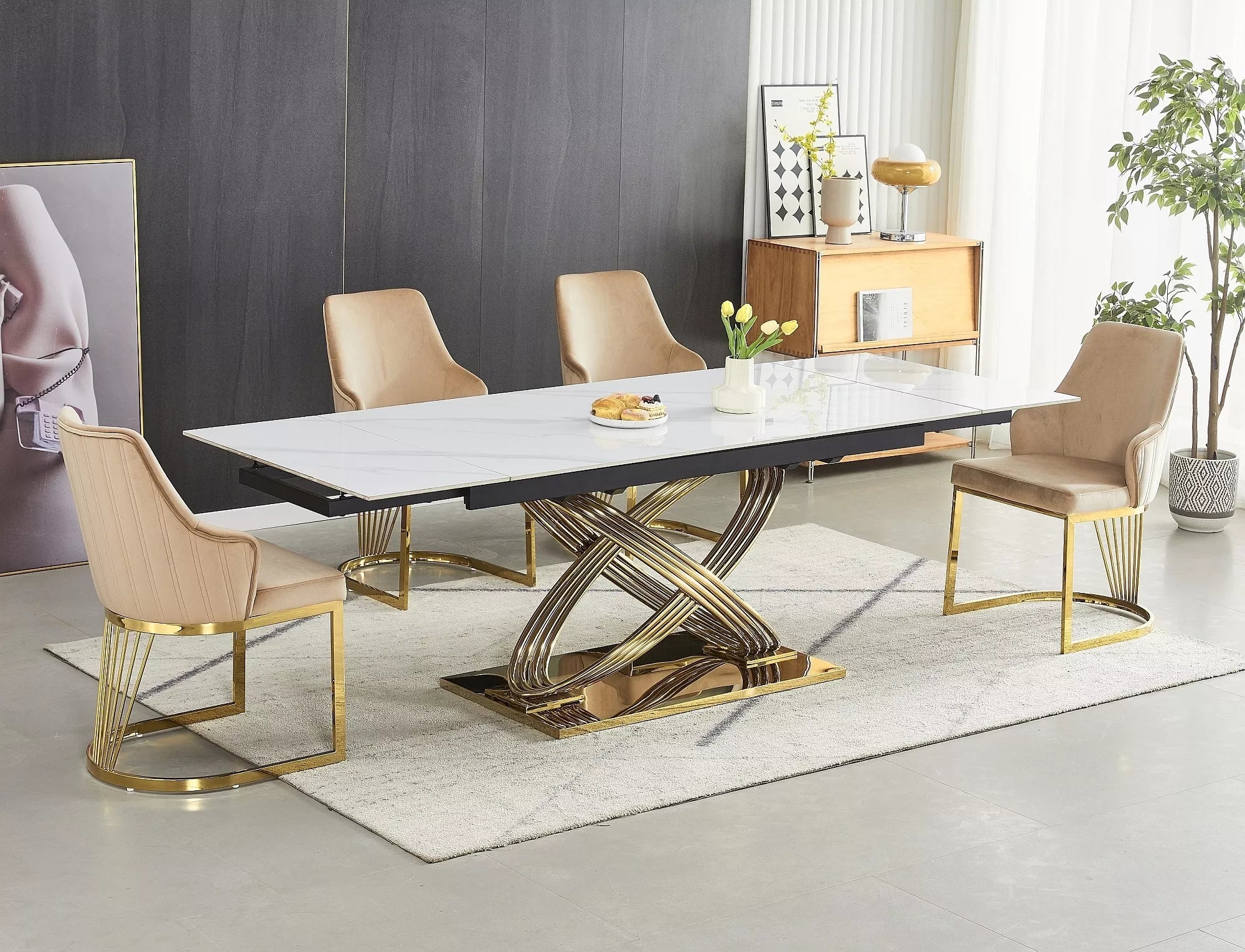 Masa extensibila HERMAS 160(240) x 90 CM