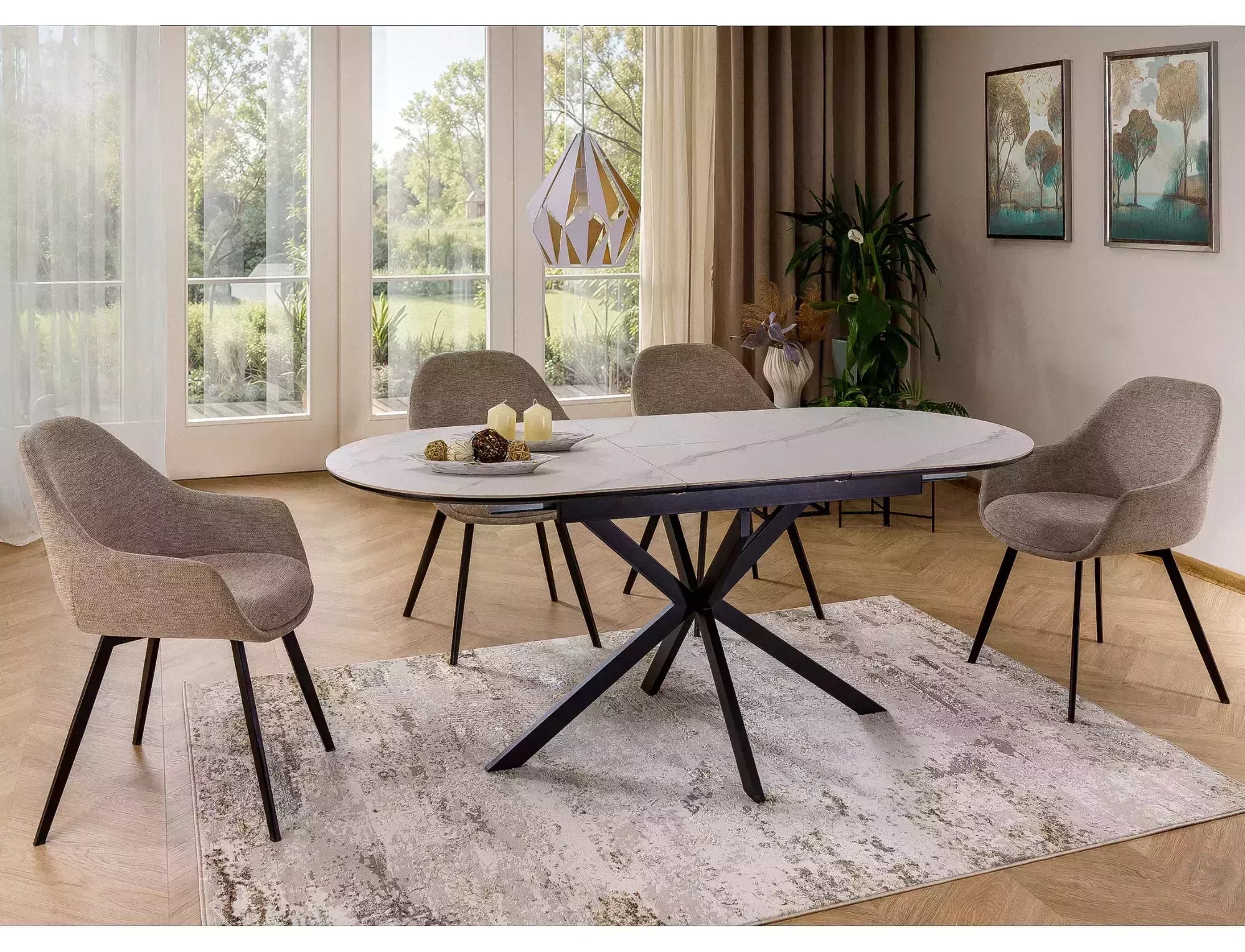Masa extensibila GALANTY CERAMIC 140(180) x 80 CM
