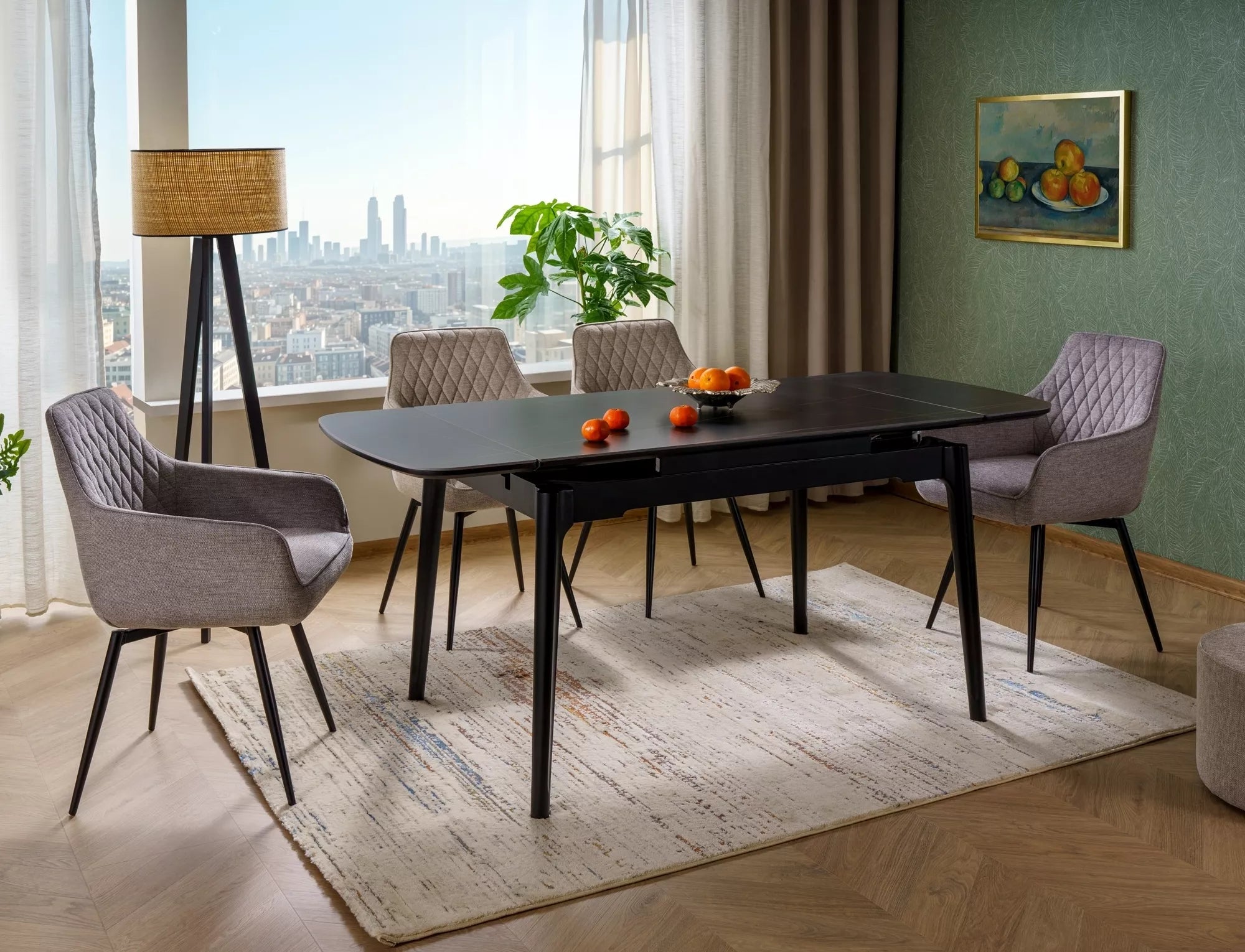 Masa extensibila SANTAS CERAMIC 120(180) x 80 CM