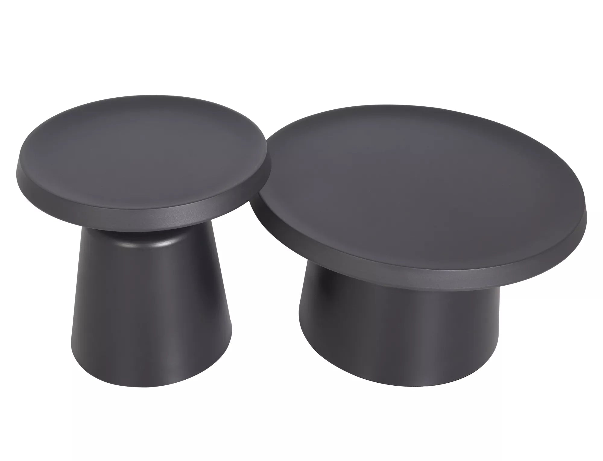 Set 2 masute de cafea PARELA Ø50/70 x 48/39 CM