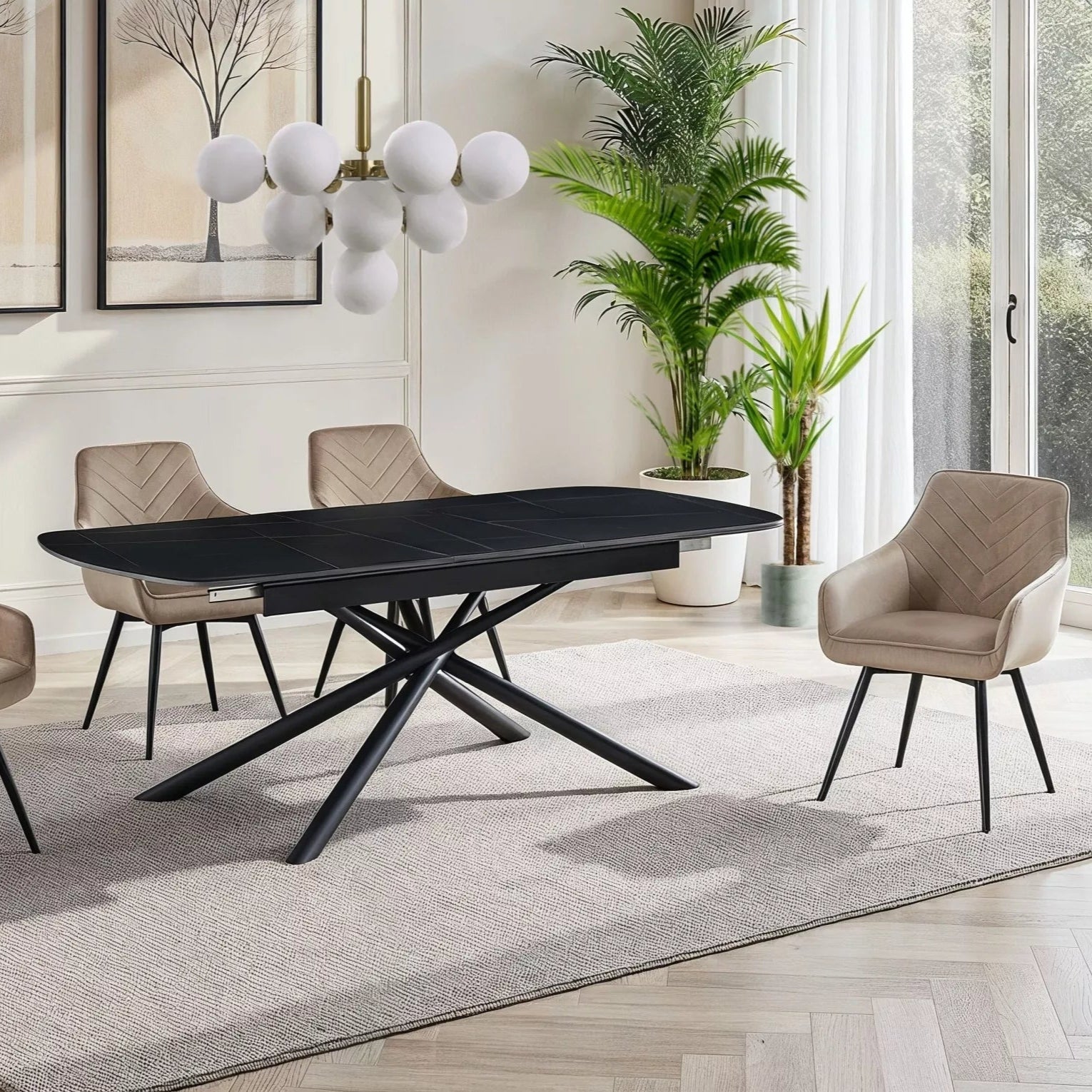 Masa extensibila VARTO CERAMIC 180(220) x 90 CM