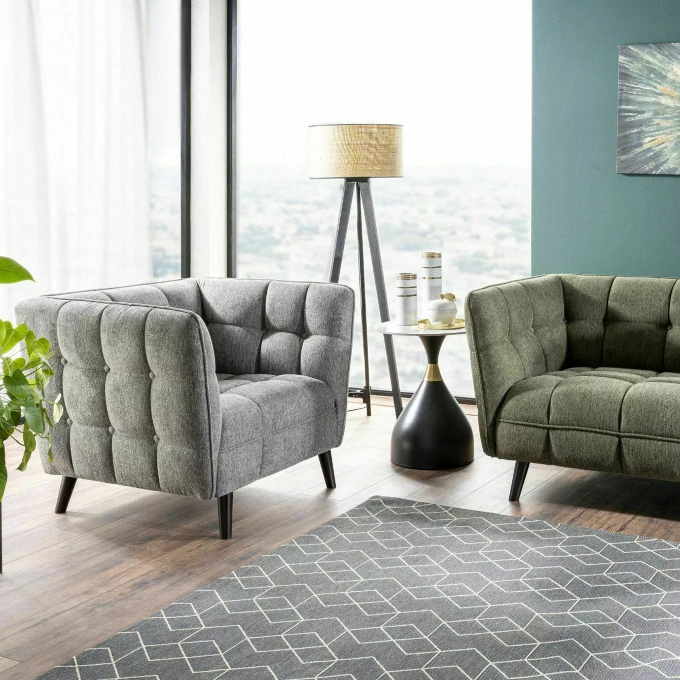 Masuta de cafea VARGO Ø50 x 57 CM