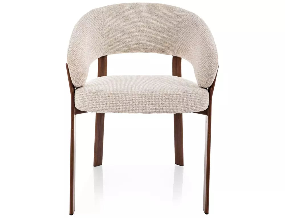 Scaun BELVORE WALNUT LEGS