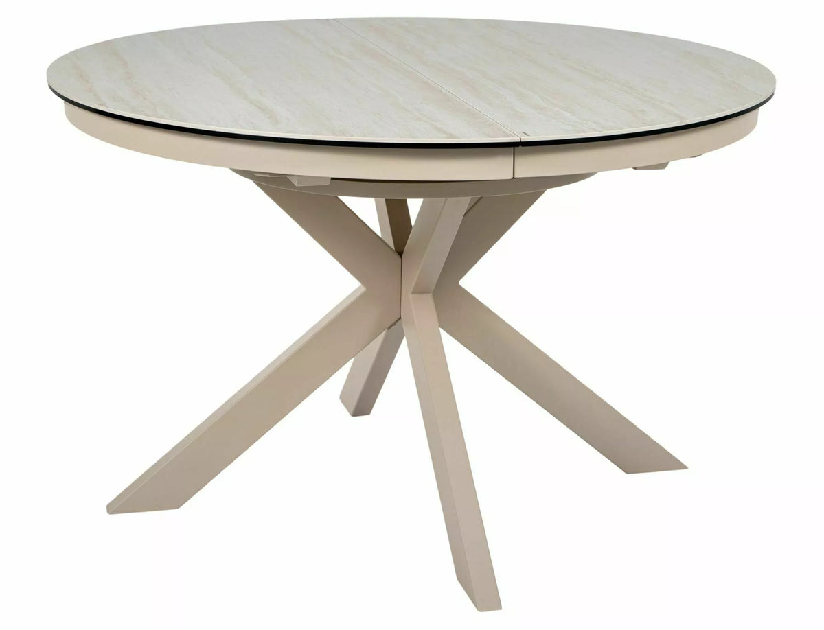 Masa extensibila PROTOS CERAMIC TRAVERTIN 120(160)X120 CM