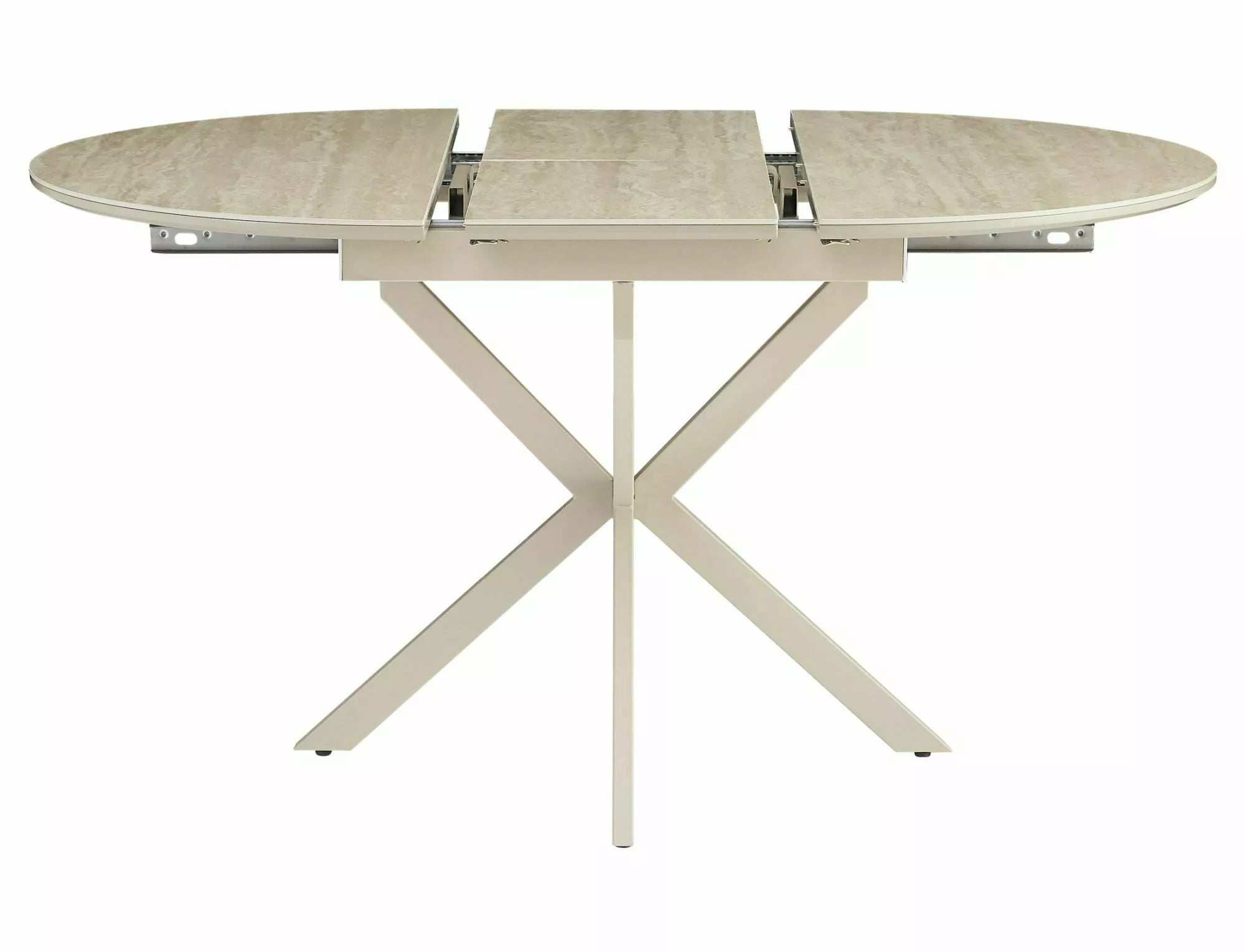 Masa extensibila GALANTY CERAMIC TRAVERTINE 100(135) x 100 CM