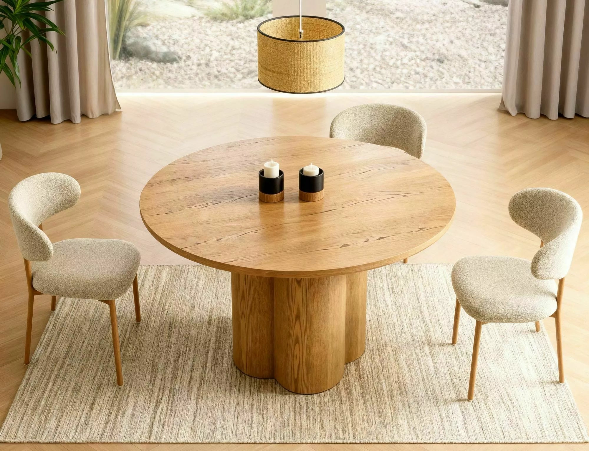 Masa HAVIS OAK Ø120 CM