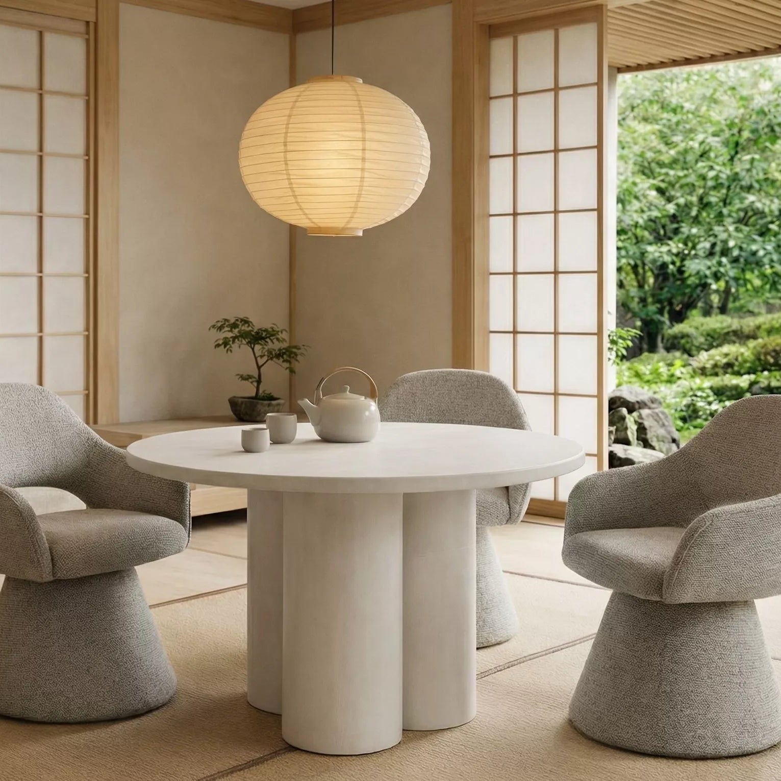 Masa HAVIS LIGHT GREY Ø120 CM