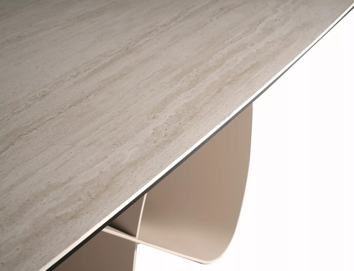 Masa extensibila DORNEY CERAMIC TRAVERTIN 160(236) x 95 CM