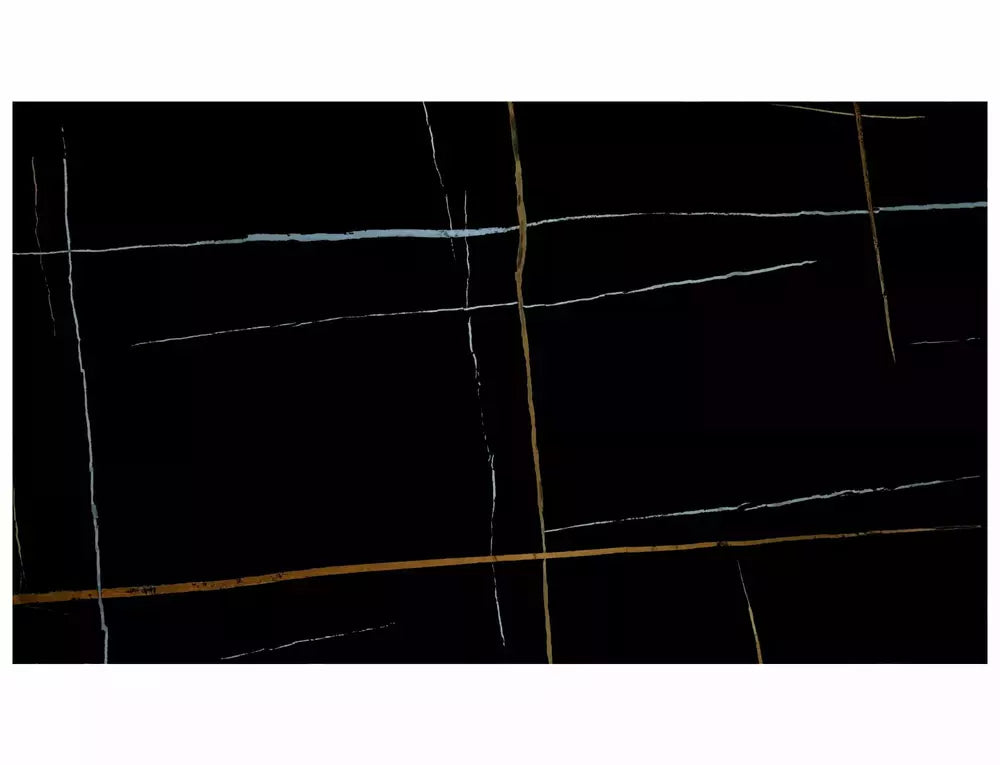 Masa extensibila DORNEY CERAMIC AZARIO BLACK 160(240) x 95 CM
