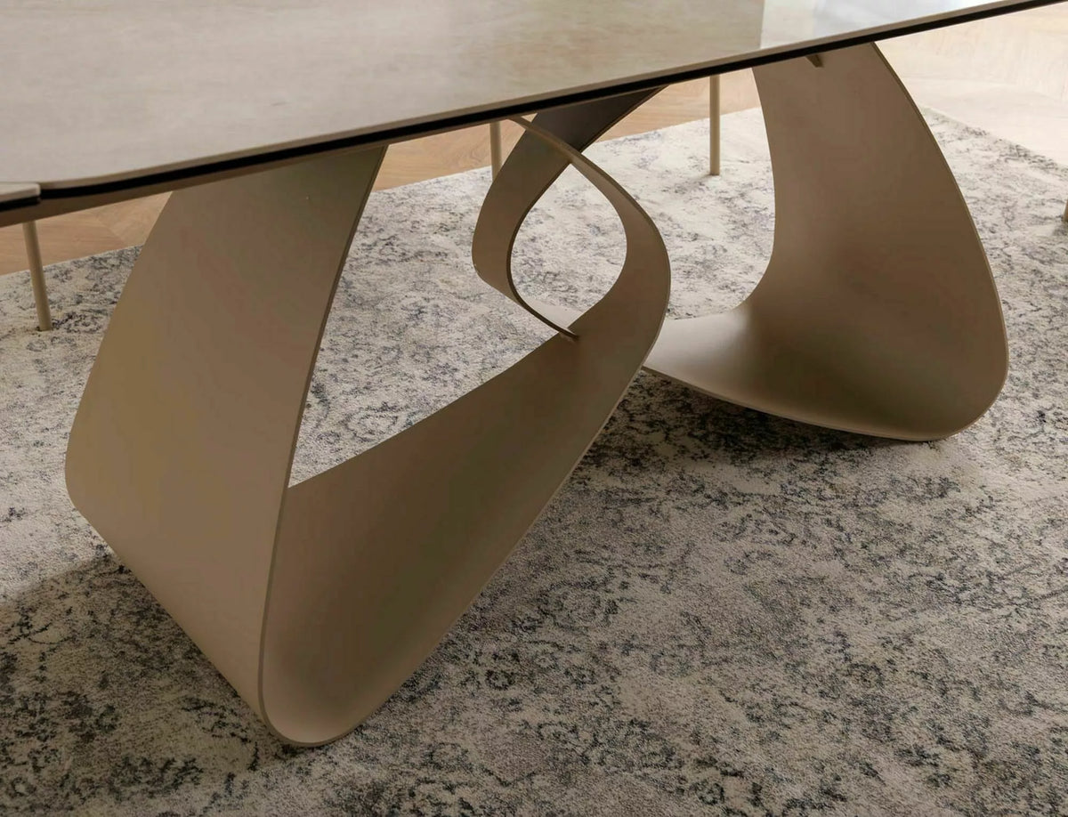 Masa extensibila DORNEY CERAMIC TRAVERTIN 160(236) x 95 CM