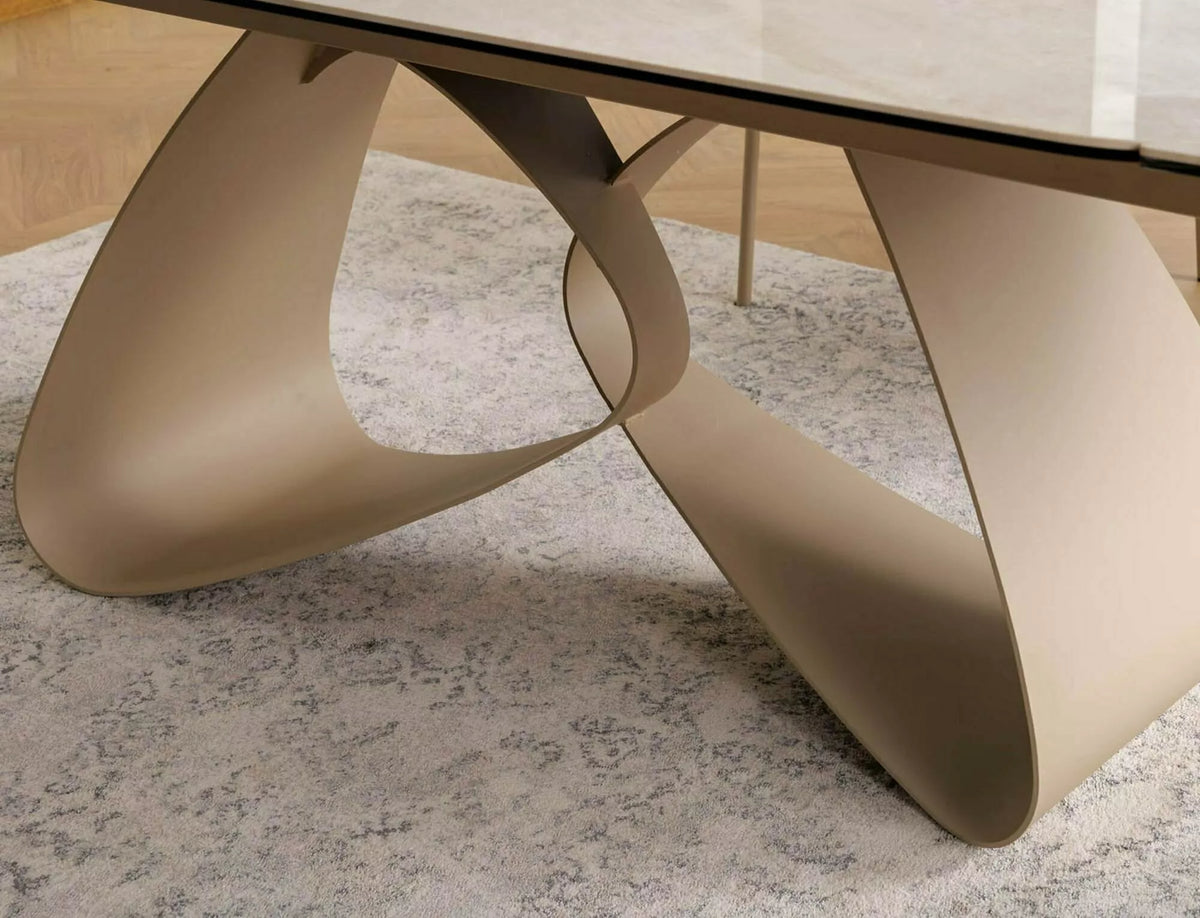 Masa extensibila DORNEY CERAMIC TRAVERTIN 160(236) x 95 CM
