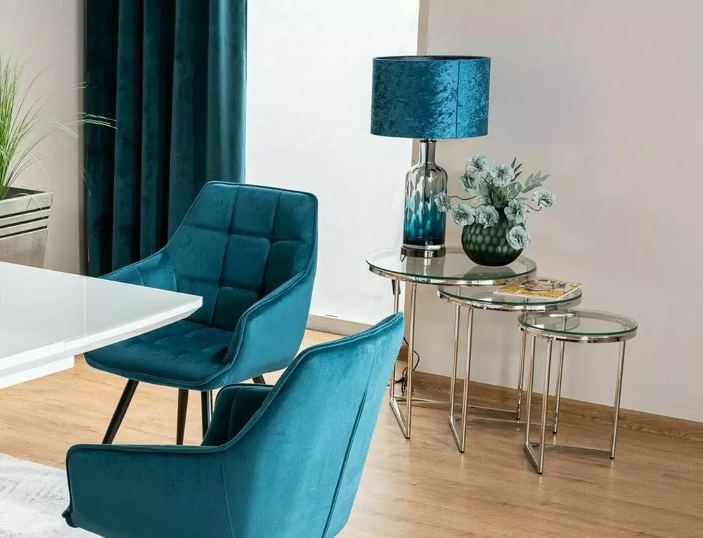 Set 3 masute de cafea PARENT SILVER