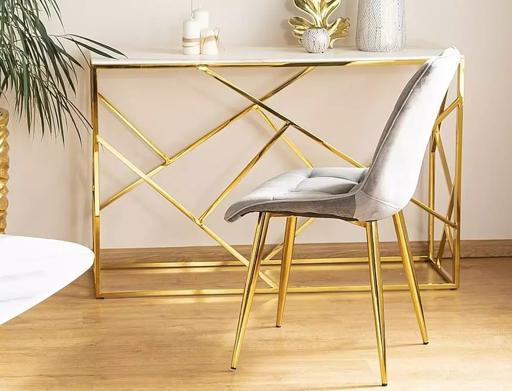 Consola TESORO GOLD 120 x 40 x 78 CM