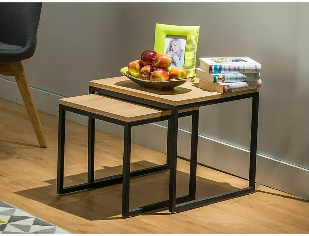 Set 2 masute de cafea NUKA DUO  50 x 45/ 40 x 40 CM