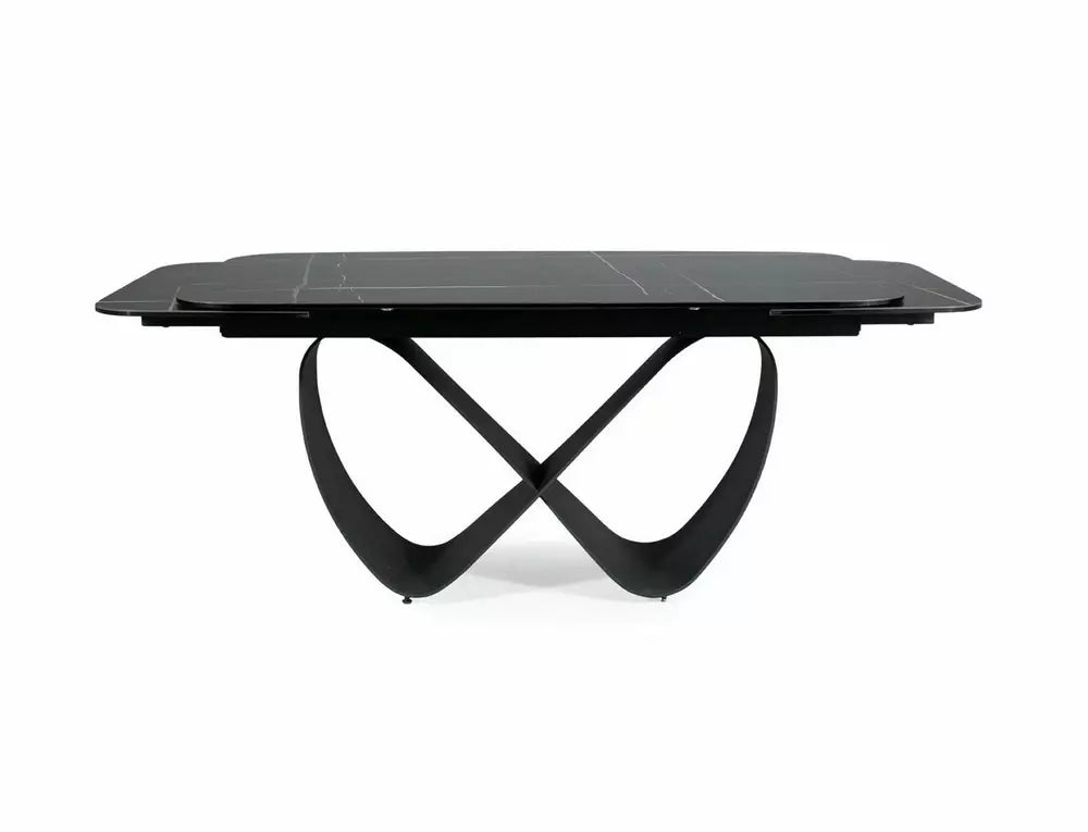 Masa extensibila DORNEY CERAMIC AZARIO BLACK 160(240) x 95 CM