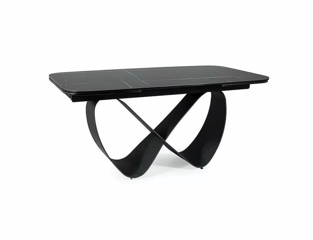 Masa extensibila DORNEY CERAMIC AZARIO BLACK 160(240) x 95 CM