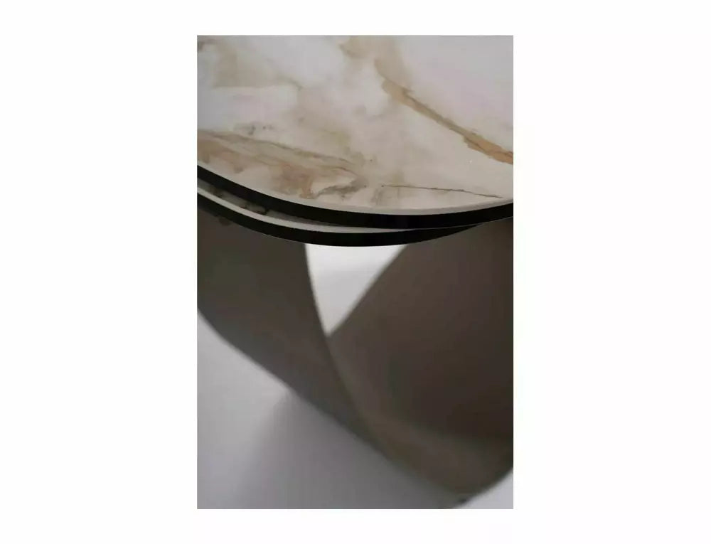 Masa extensibila DORNEY CERAMIC AMBER BIANCO 160(240) x 95 CM