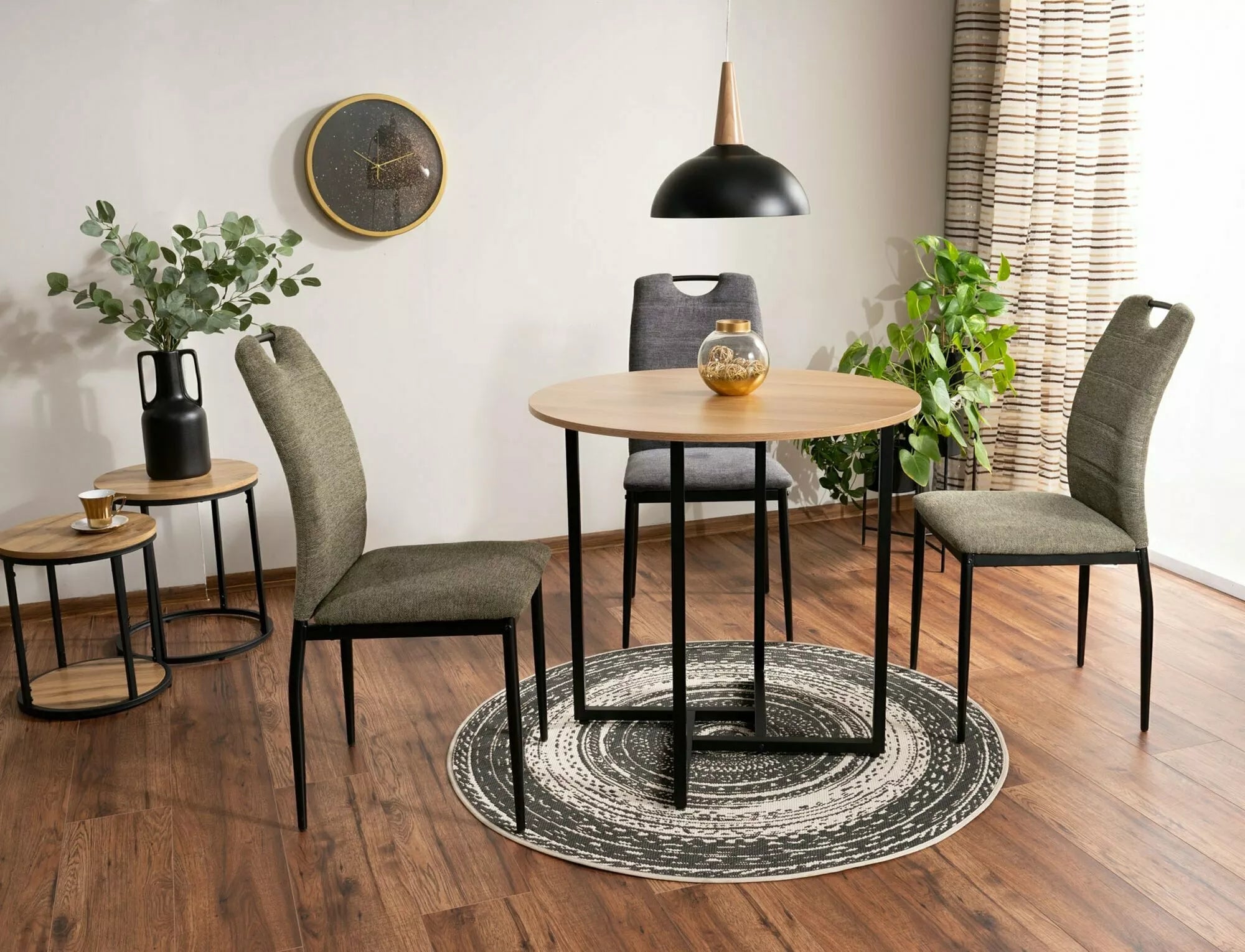 Masa KALENDA OAK Ø80 CM
