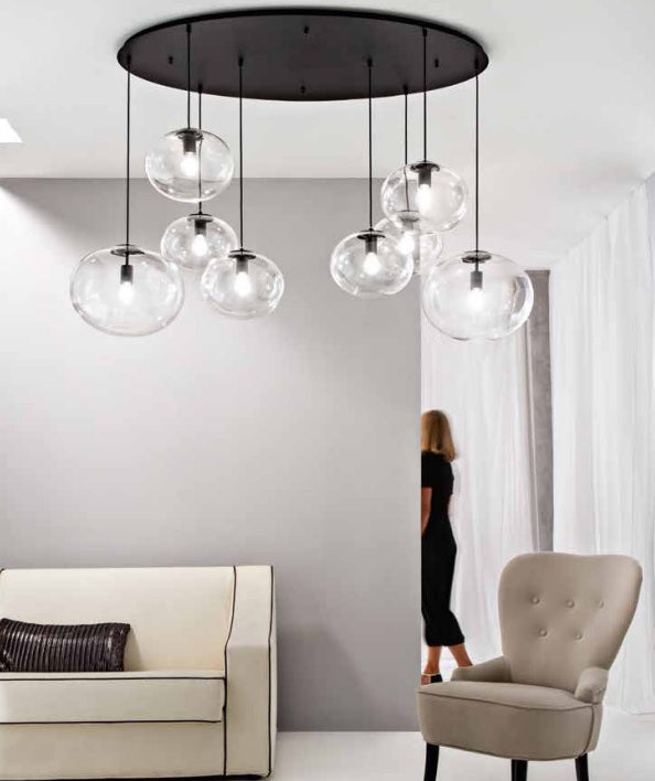 Lampa suspendata GALAXY 8L